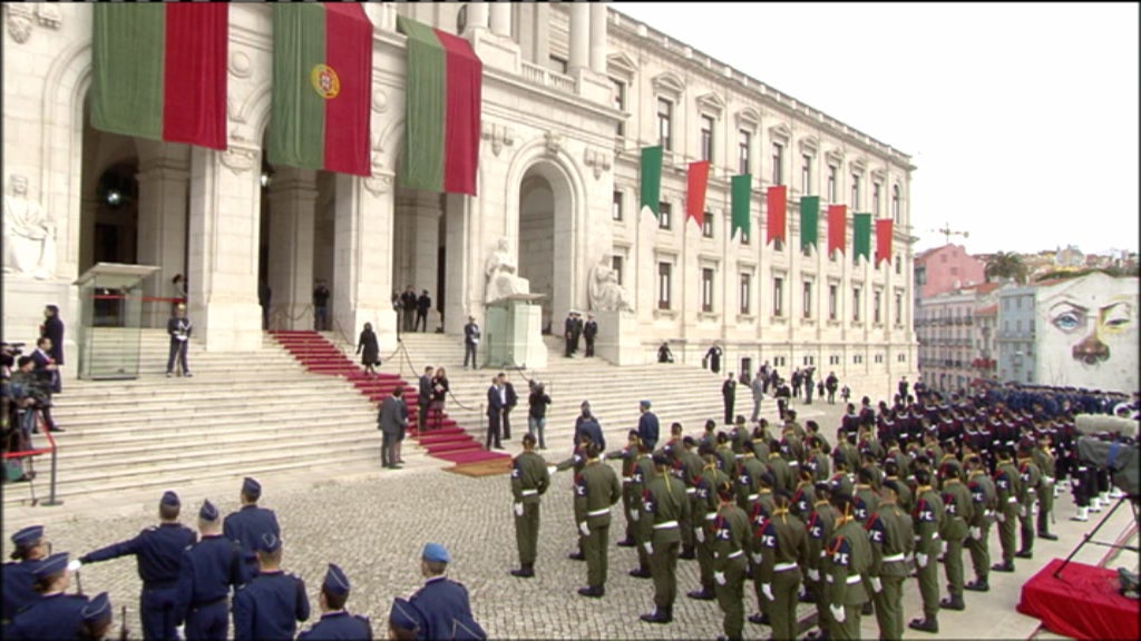 Cerimónia de tomada de posse de Marcelo Rebelo de Sousa