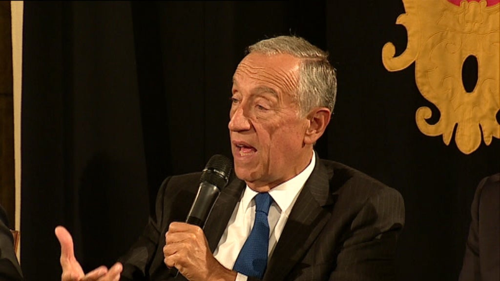 Marcelo Rebelo de Sousa sobre recandidatura