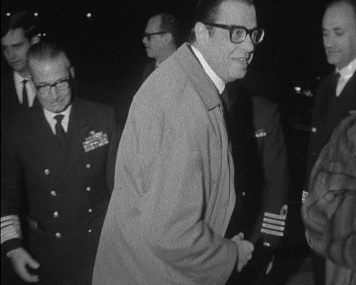 Recepção no cruzador “Barroso”