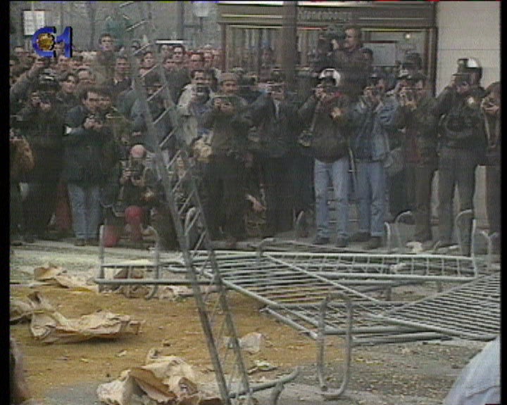 Protesto de agricultores franceses