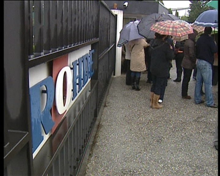 Manifestação na Rohde