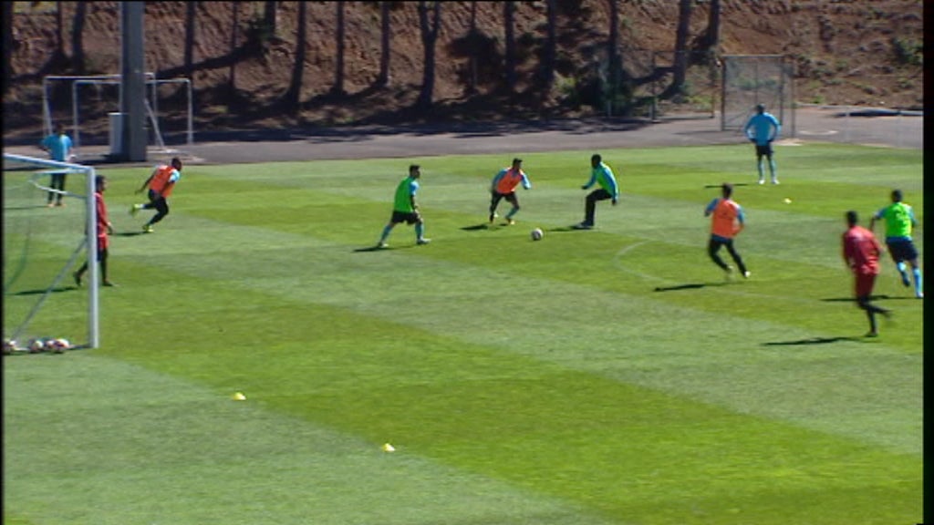 Futebol: Treino do Clube de Futebol União