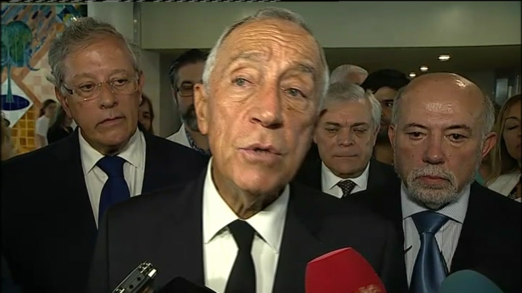 Marcelo Rebelo de Sousa visita Hospital de Viseu