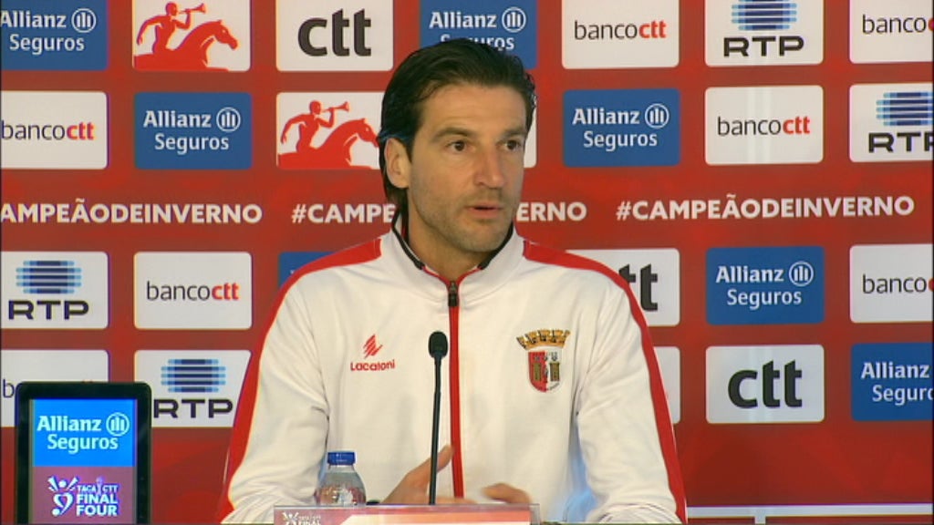 Conferência de imprensa de Jorge Simão