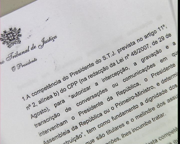 Destruição de escutas telefónicas