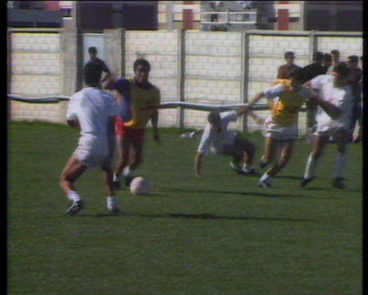 Treinos de equipas de futebol