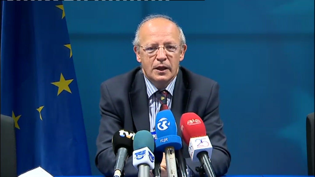 Conferência de imprensa de Santos Silva