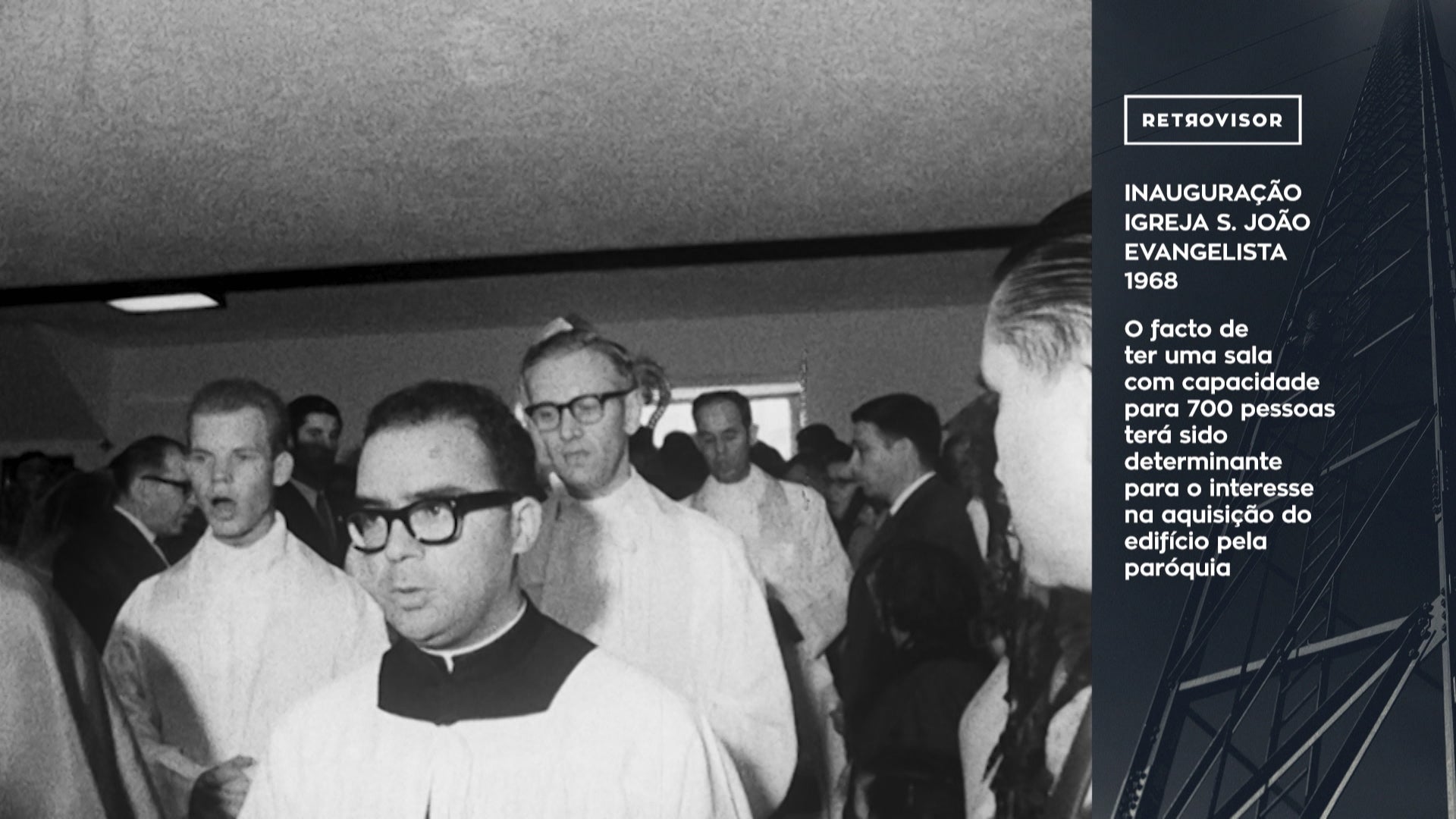 Inauguração da Igreja de São João Evangelista
