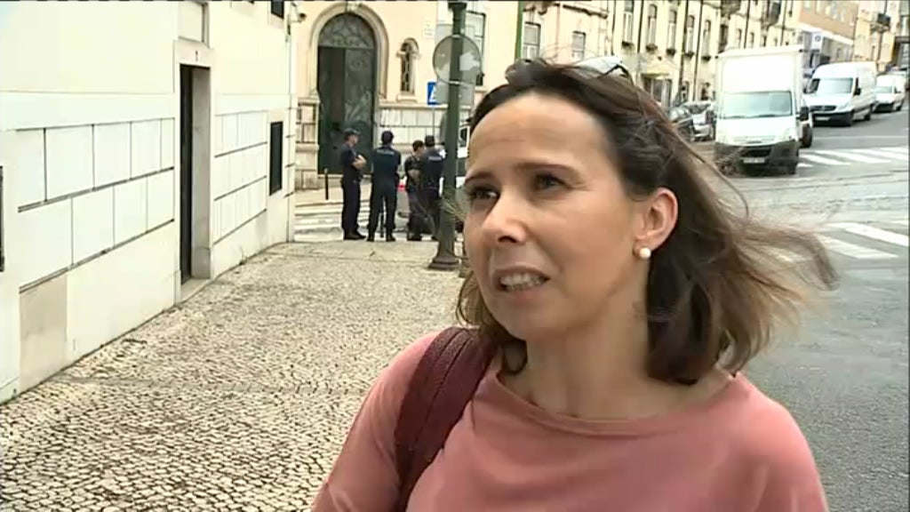 Protestos em Lisboa