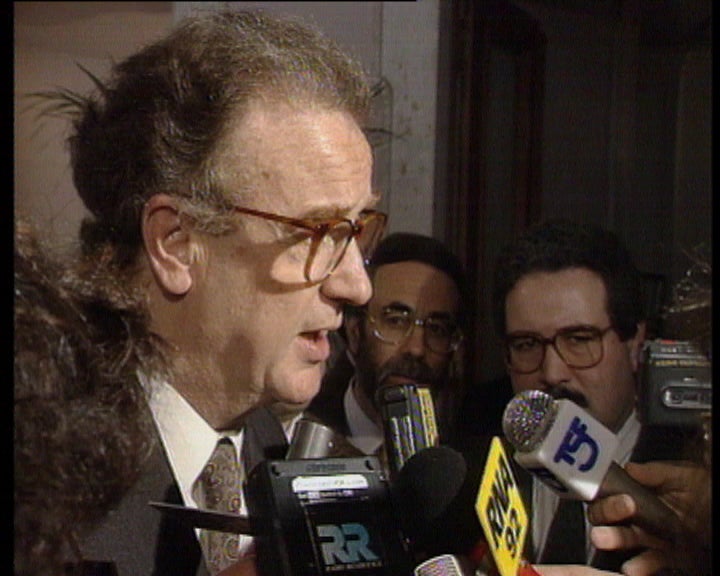 Mário Soares com os presidentes da área metropolitana de Lisboa