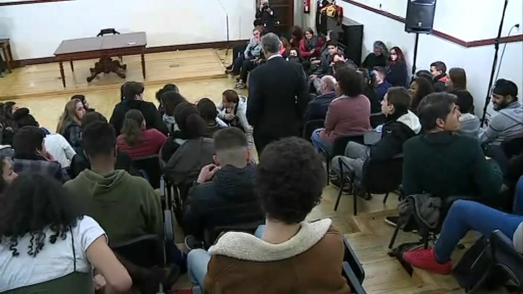 Aula de Marcelo Rebelo de Sousa