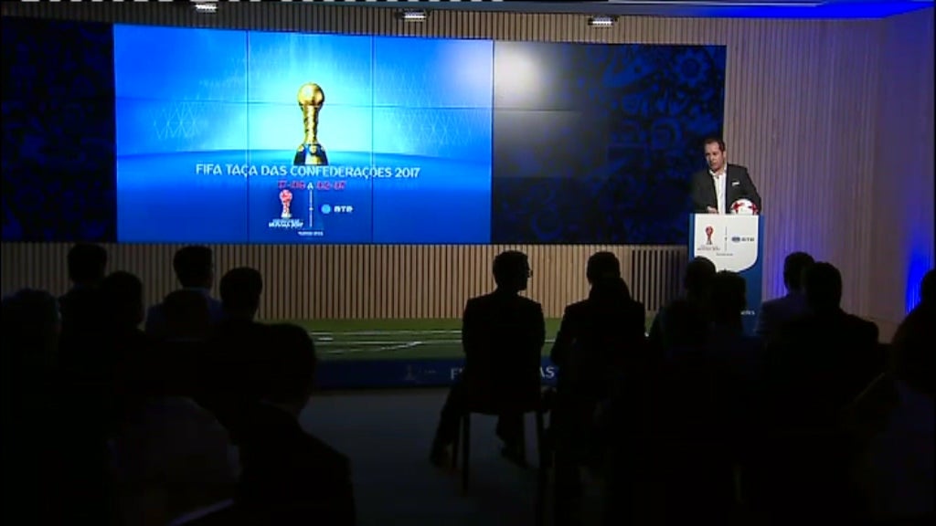 Cobertura da RTP da Taça das Confederações
