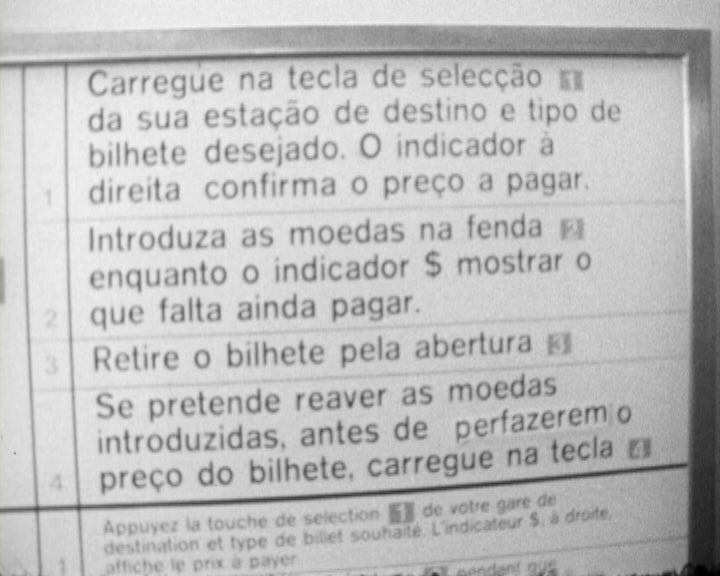 Novas bilheteiras automáticas