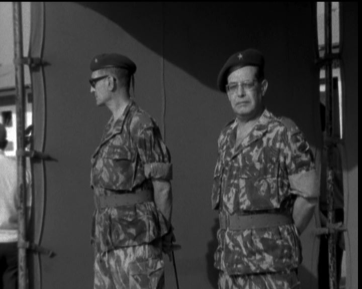 Receção no Campo Militar do Cumaré na Guiné