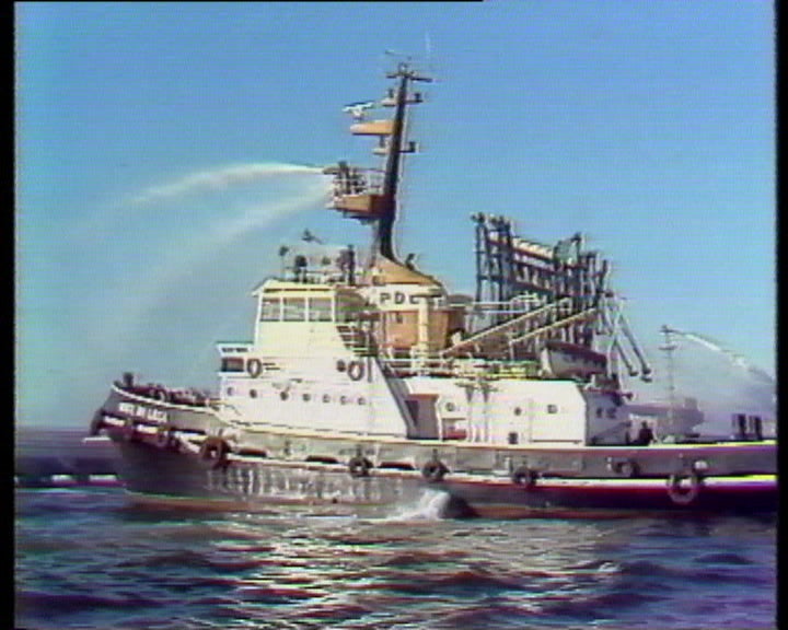 Simulacro no porto de Leixões