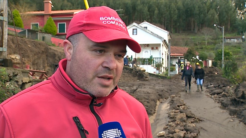 Derrocada em Ponte de Lima