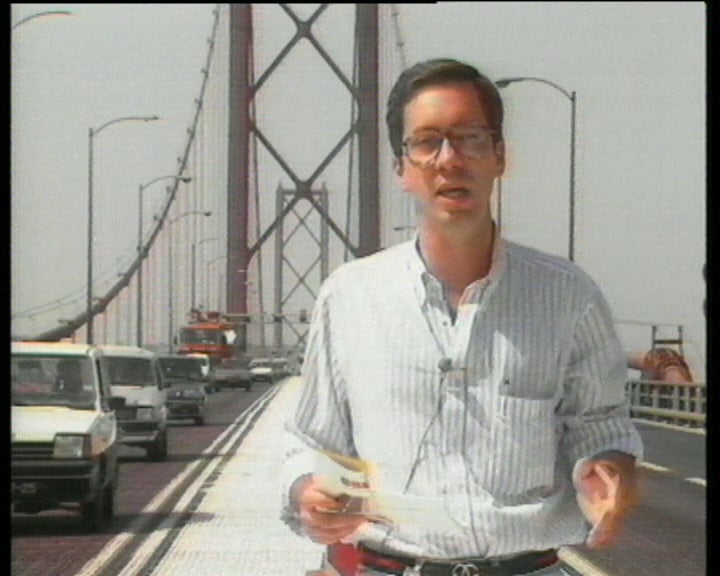 Abertura ao trânsito da 5ª faixa da Ponte 25 de Abril