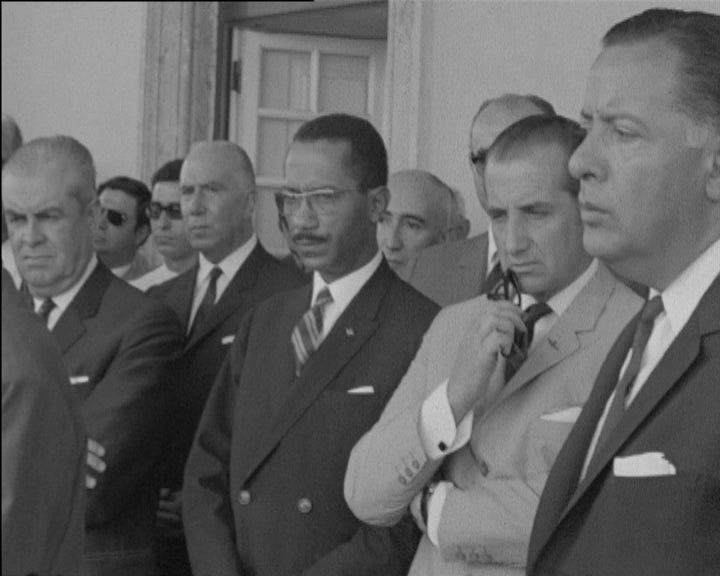 Manifestação de apoio a Salazar em Luanda