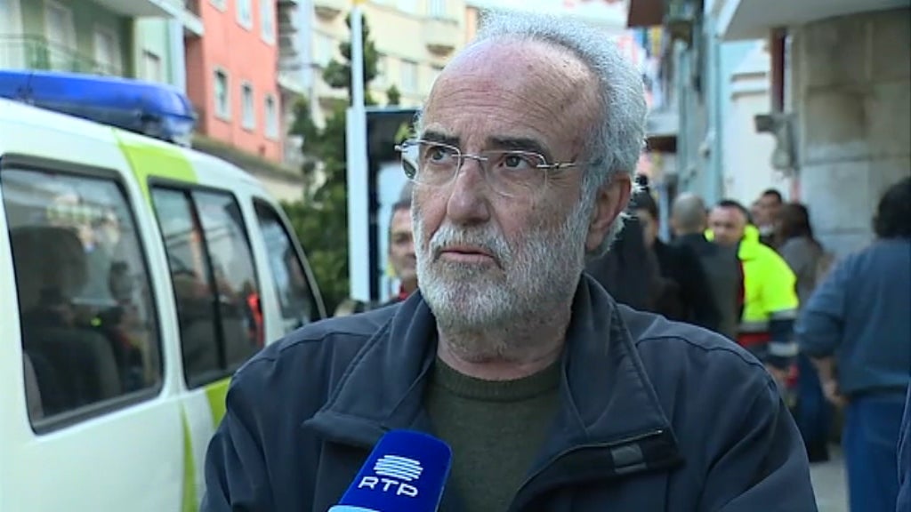 Deslizamento de terras em Lisboa