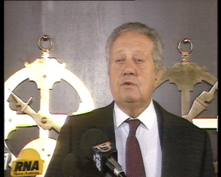 Conferência de imprensa de Mário Soares