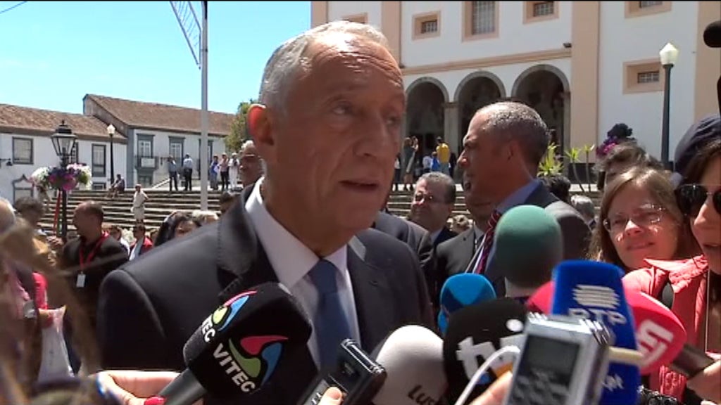 Visita de Marcelo Rebelo de Sousa aos Açores