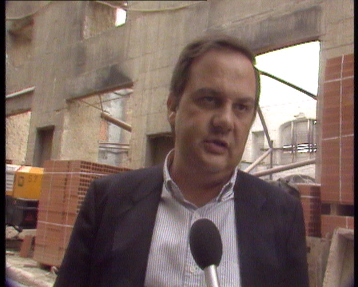 Vereadores João Soares e Vasco Franco no Chiado