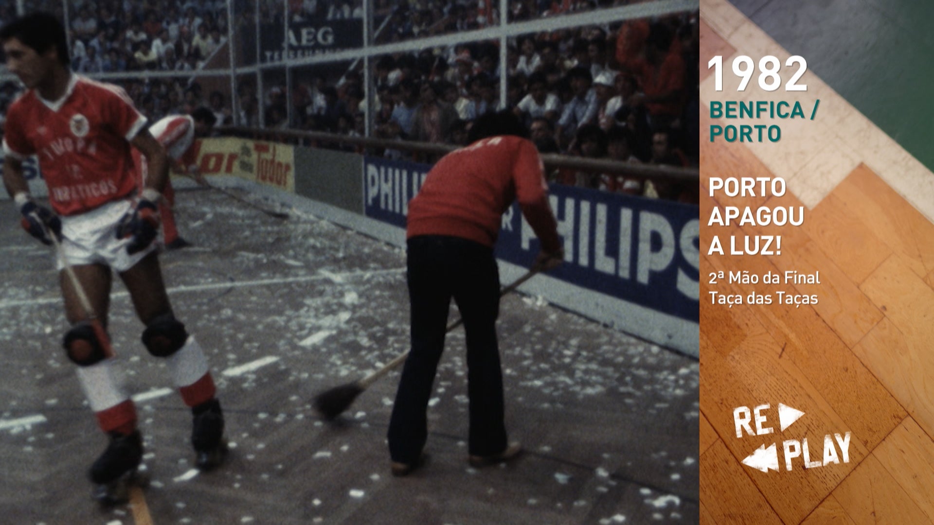 1983 Benfica / Porto: Porto apagou a luz