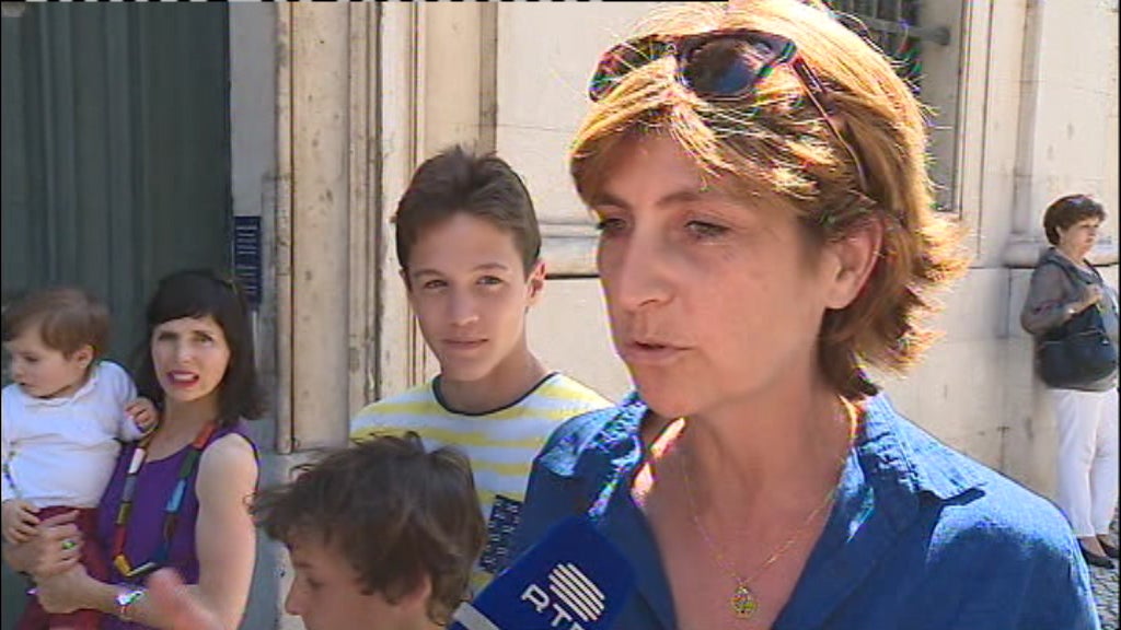 Franceses votam em Lisboa