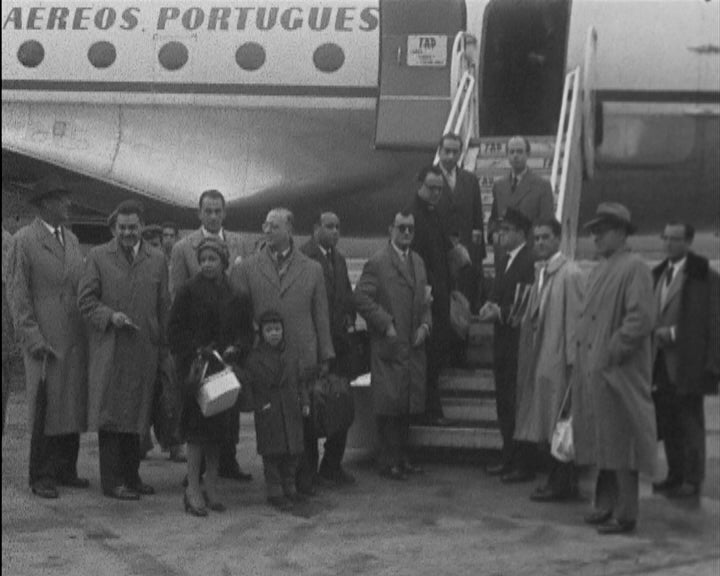 Partida para Tânger da Missão Oficial Portuguesa