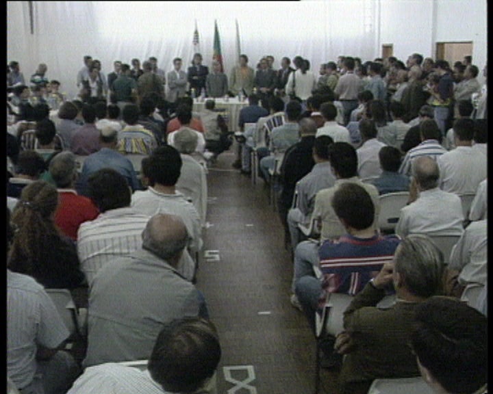 Treino da equipa do Boavista