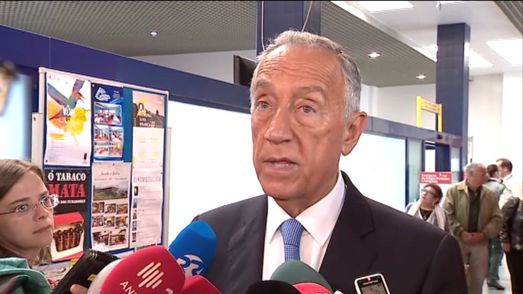 Marcelo Rebelo de Sousa nos Açores