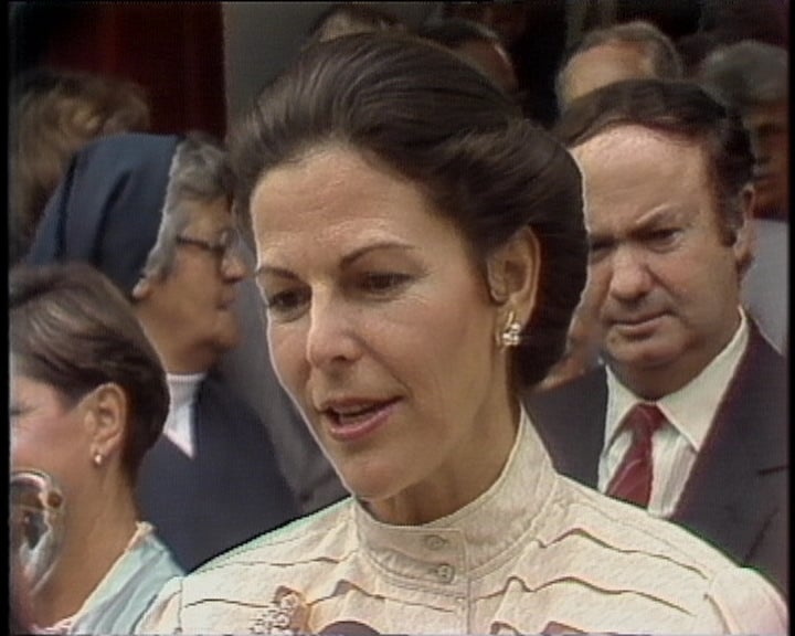 Reis da Suécia visitam o hospício Princesa Dona Amélia