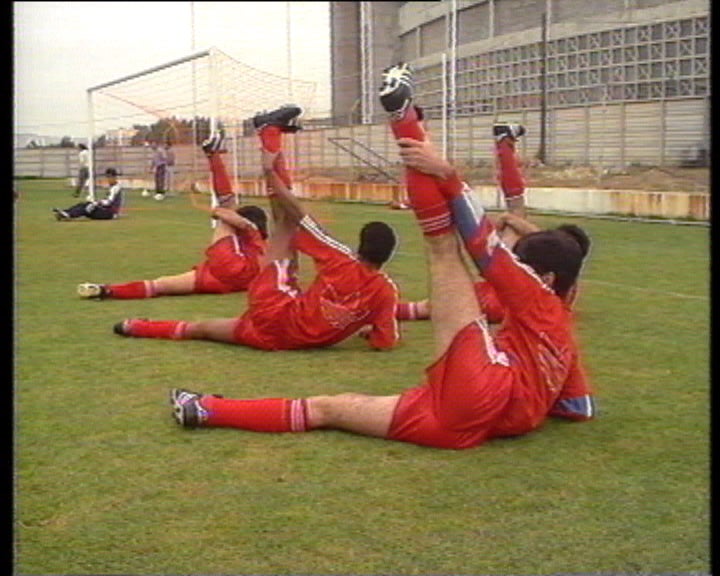Futebol: treino da seleção nacional Sub 20