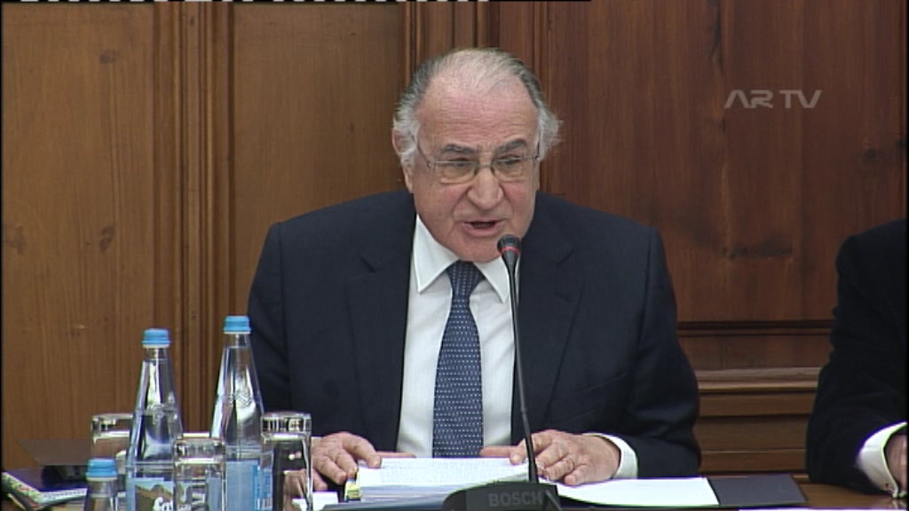 Audição a Faria de Oliveira