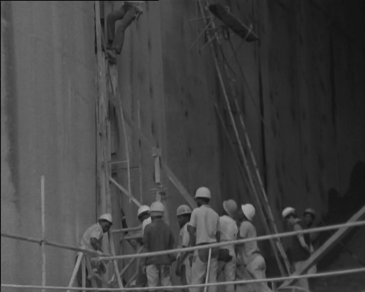 Construção da Barragem de Cabora Bassa