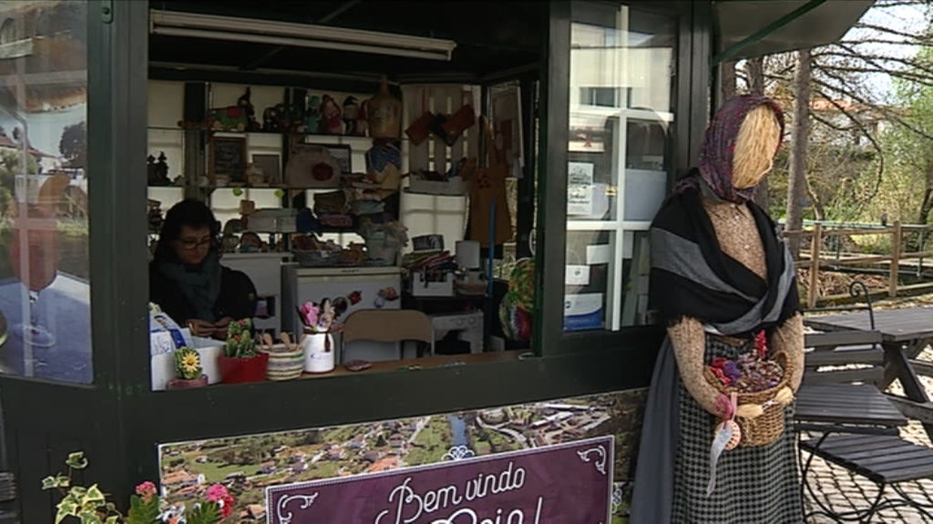 Casal de reformados em Coja