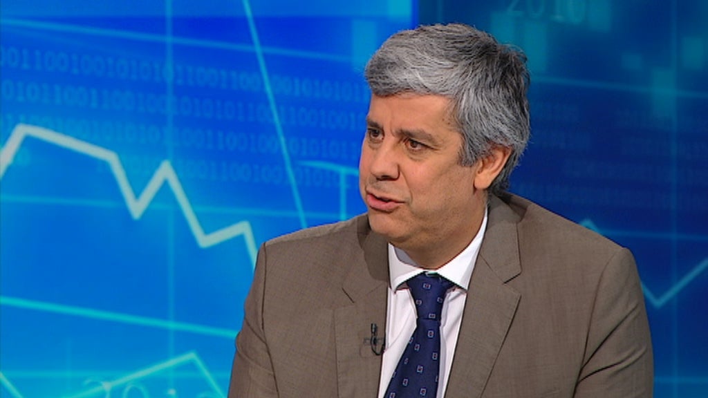 Mário Centeno no Eurogrupo