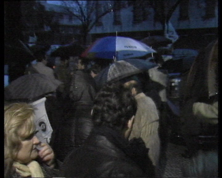 Chuva na pré-campanha de Jorge Sampaio