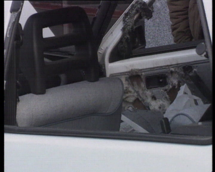 Explosão de bomba de baixa potência