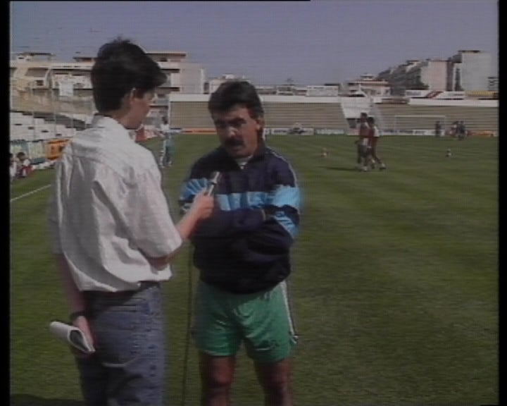 Futebol: treino do Farense