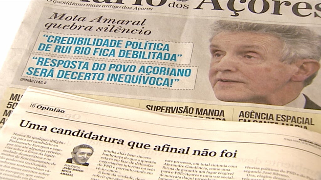 Carta de Mota Amaral ao PSD