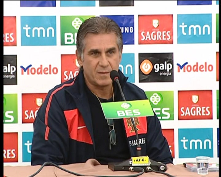 Explicações de Carlos Queiroz