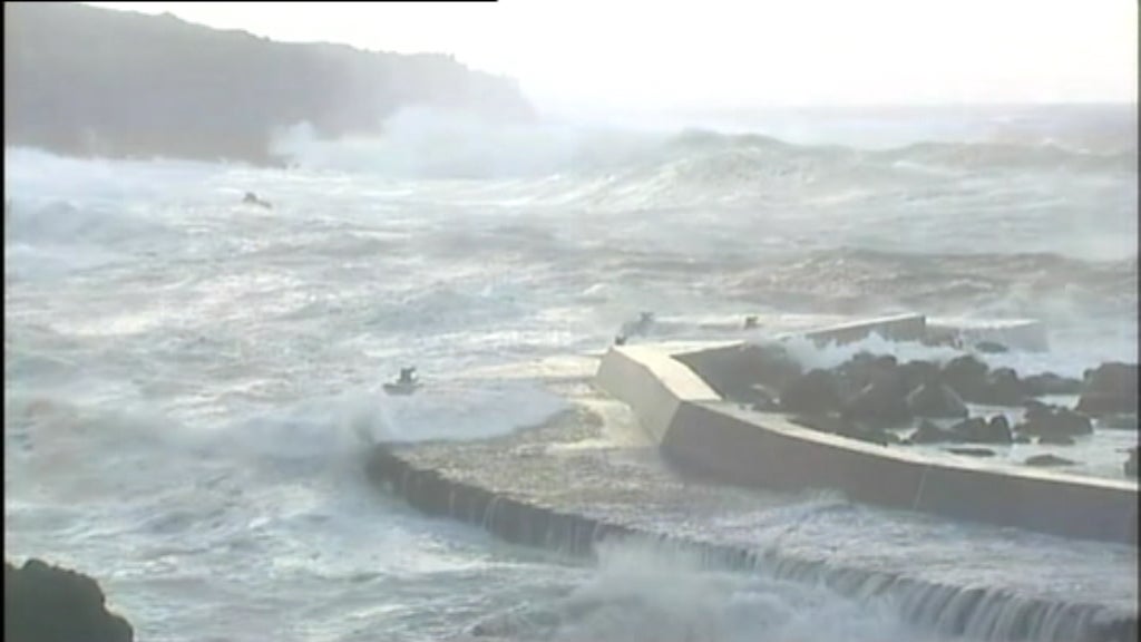 Mau tempo nos Açores