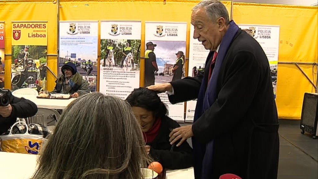 Apoio aos sem-abrigo em Lisboa