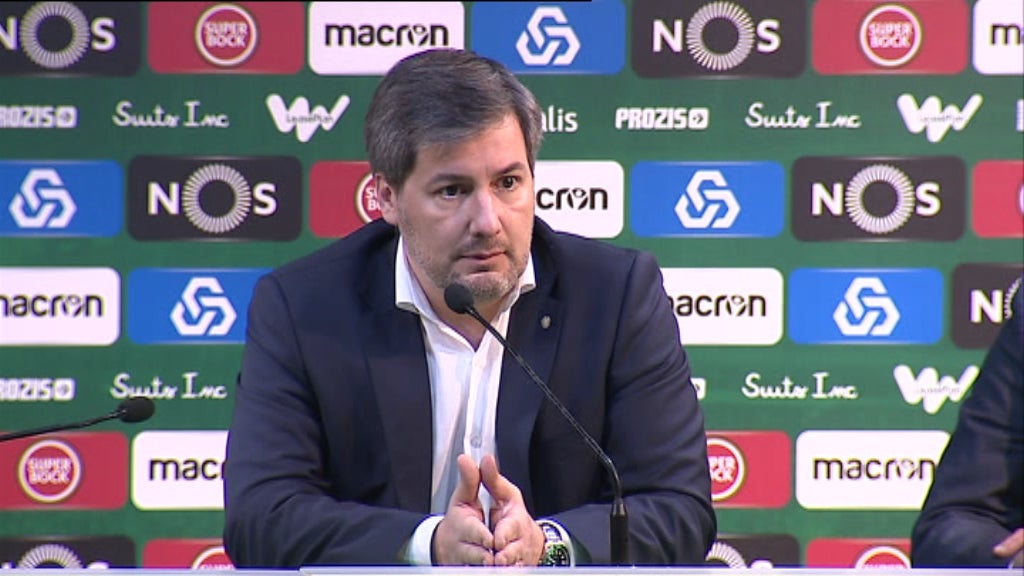 Conferência de imprensa de Bruno de Carvalho