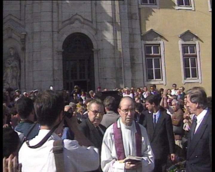 Cerimónias fúnebres de Hermínia Silva