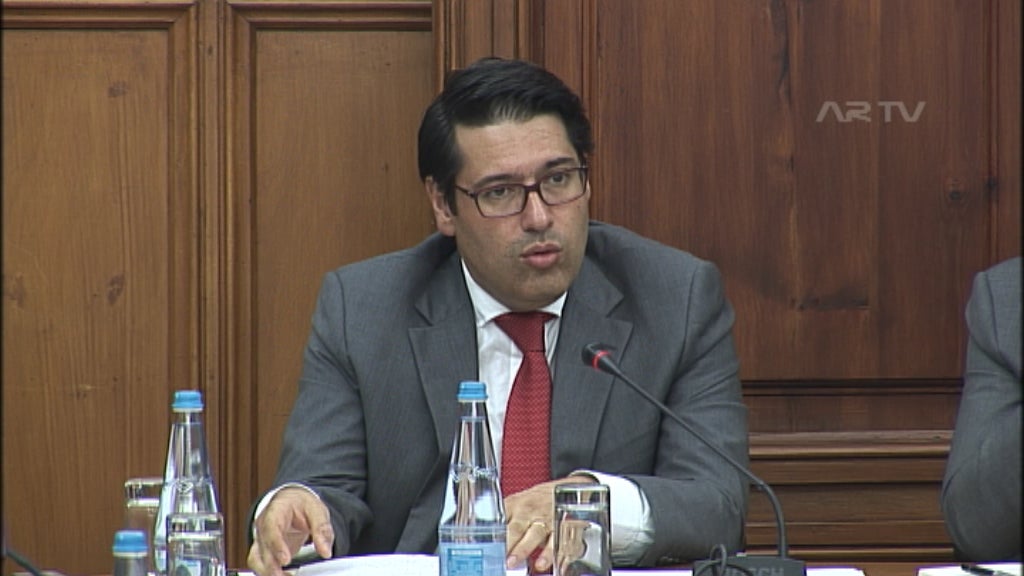 Mourinho Félix na Comissão de inquérito à CGD