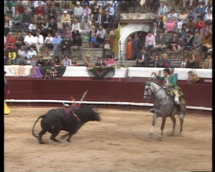 Tourada mista na praça do Campo Pequeno
