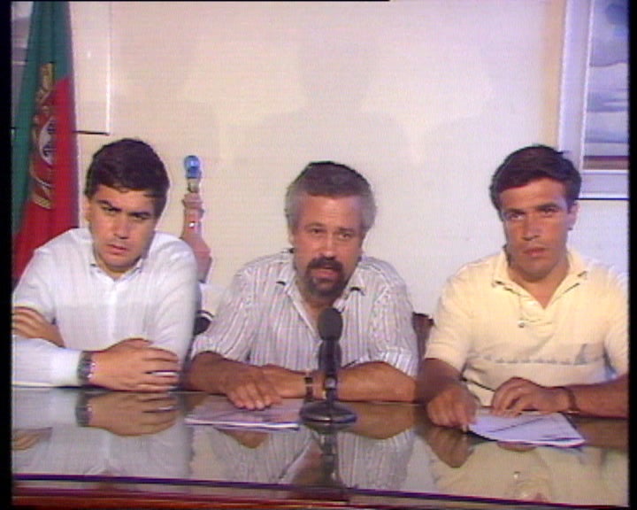 Conferência de imprensa da Federação dos Ferroviários