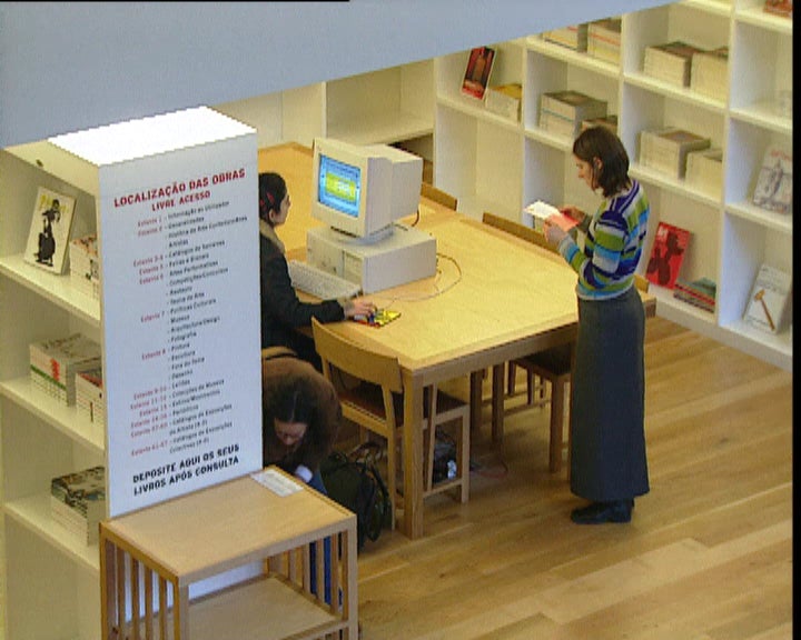 Nova biblioteca do Museu de Serralves